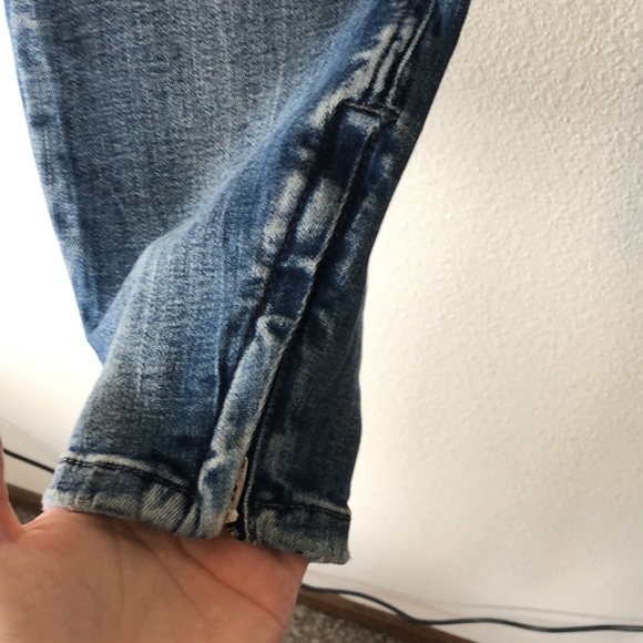 Pistola Tory Distressed Ankle Zip Skinny Jean - Picture 6 of 7